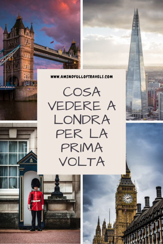 Londra per la prima volta