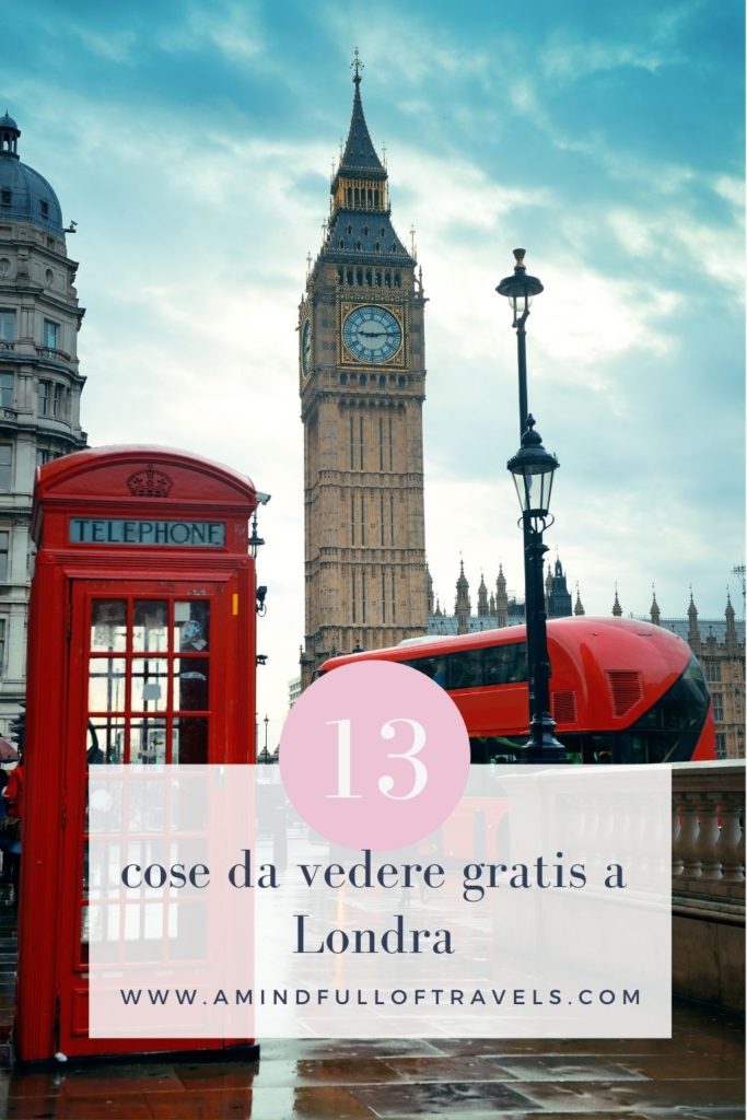 13 cose da vedere gratis a Londra