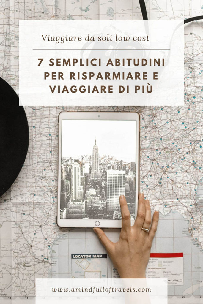 Viaggiare da soli low cost