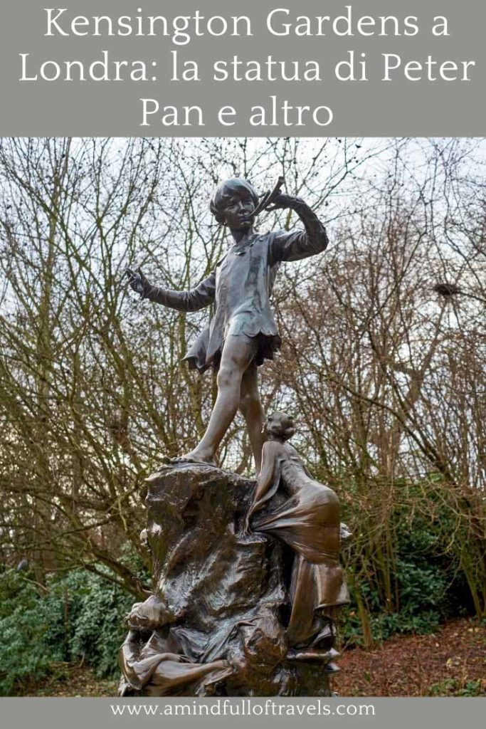 Peter Pan nei giardini di Kensington