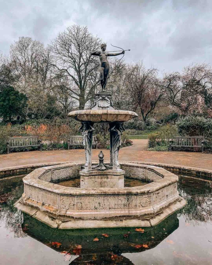 Il giardino delle rose di Hyde Park 