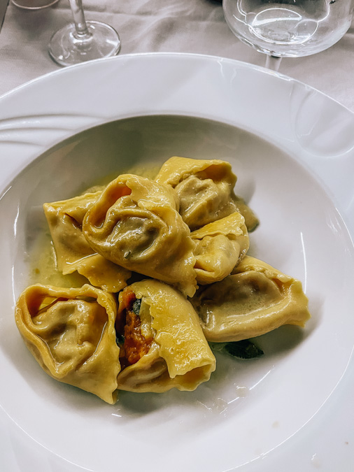 Dove mangiare i cappellacci alla zucca